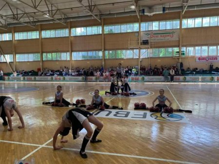 Яскравий виступ команди «Red move» на IV етапі Всеукраїнських змагань з черліденгу!