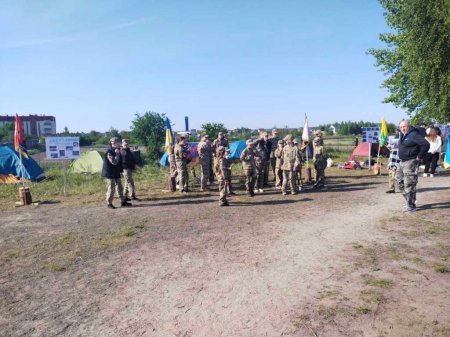 Наші "Джури" готуються до обласного етапу гри "Сокіл"!