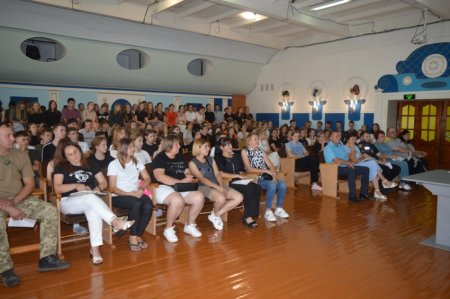 Зустріч вихованців пришкільного пансіону з директором ліцею