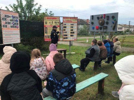 Знання з мінної безпеки отримали учні початкової школи