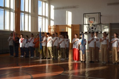 Гра «Сокіл» («Джура») серед учнів 8-х класів.