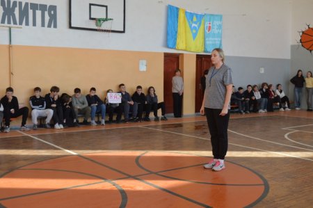 Гра «Сокіл» («Джура») серед учнів 8-х класів.