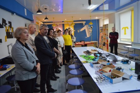 Професійний візит та практикум для вчителів технологічної освітньої галузі у Володимирецькому ліцеї «Колегіум»