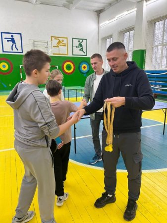 Змагання з настільноготенісу в межах проєкту «Пліч-о-пліч»