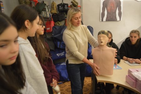 7-Б клас відкрив для себе сучасний простір «Захисту України»