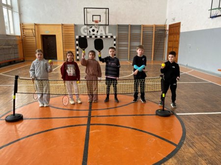 У ліцеї стартували тренування з піклболу для початкової школи