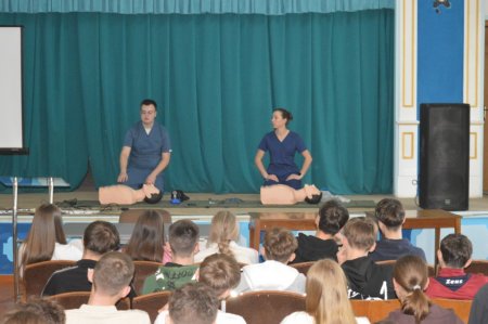 Профорієнтаційна зустріч із представниками Луганського державного медичного університету