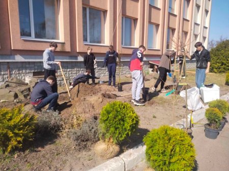 Озеленення території ліцею