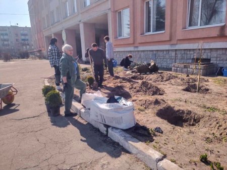 Озеленення території ліцею